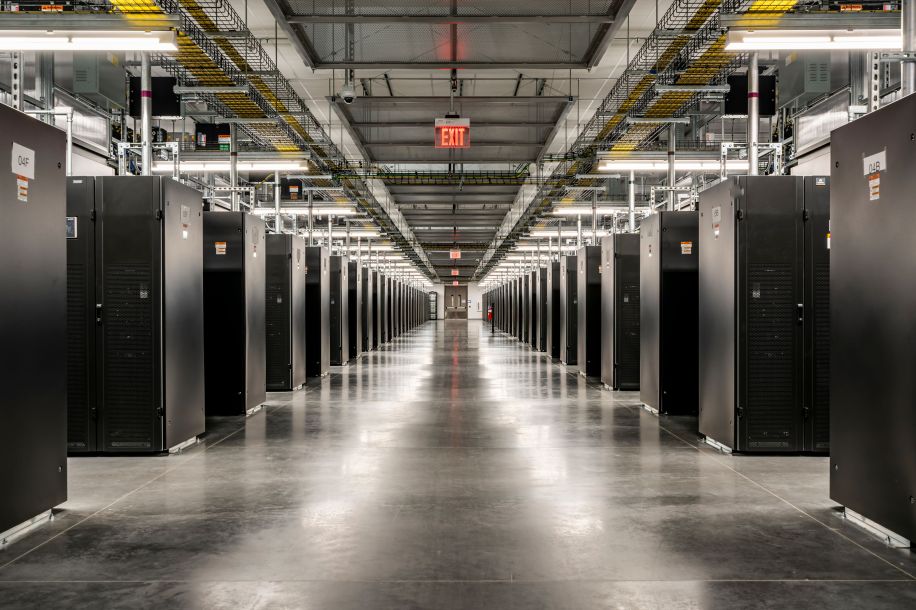 Facebook's newest data center in Los Lunas, New Mexico