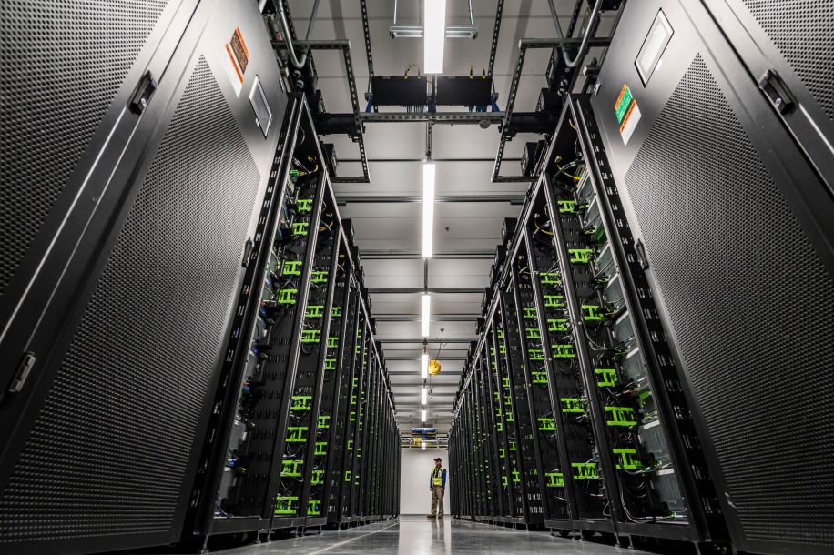 Facebook's newest data center in Los Lunas, New Mexico