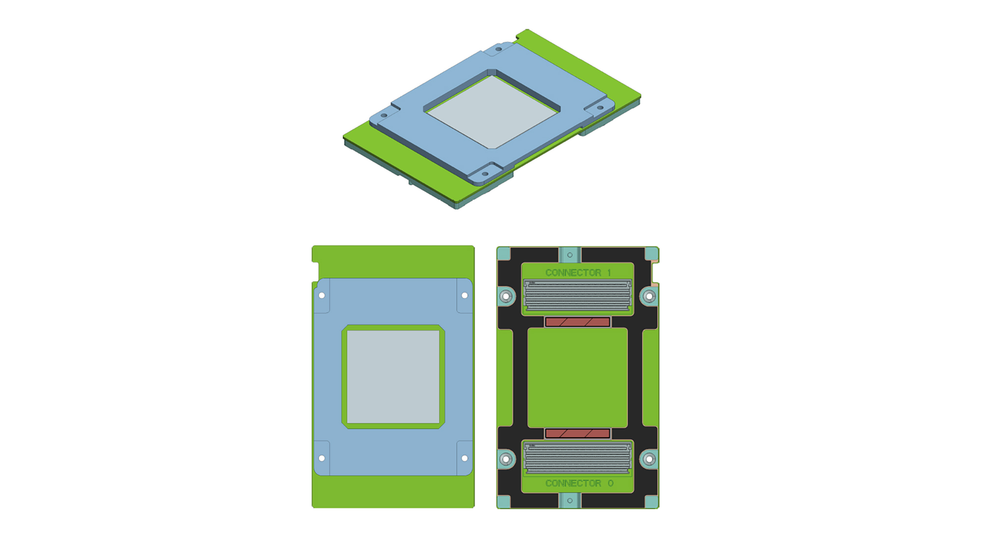 OCP Accelerator Module reference assembly overview.