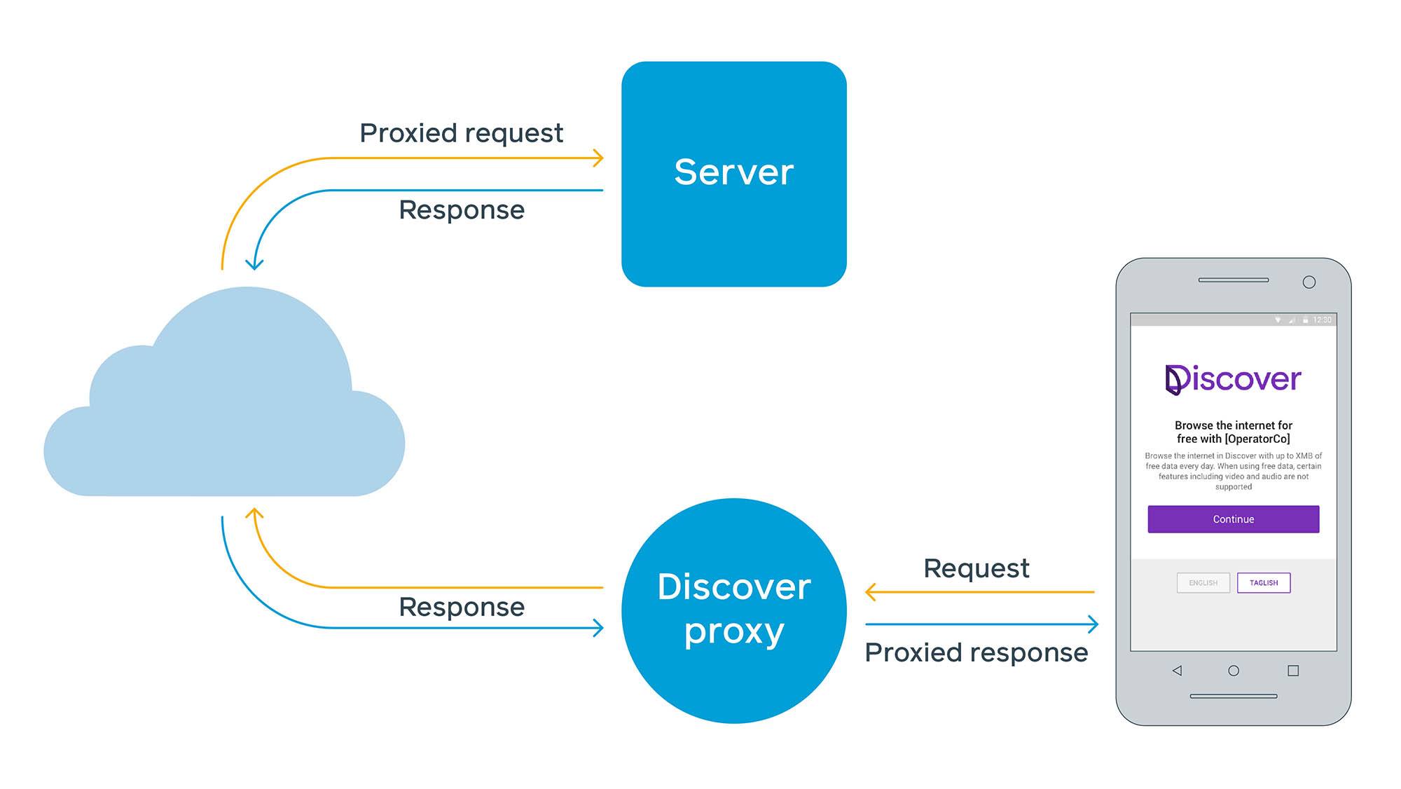 Discover proxy architecture