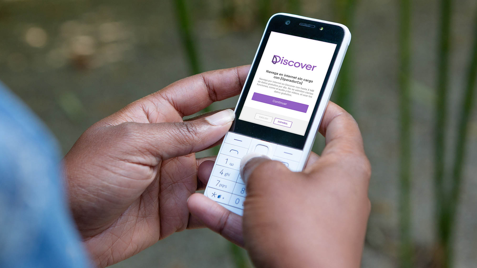 Implementing a secure web-based proxy service for Discover