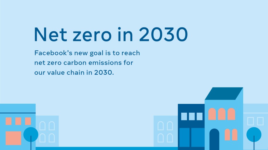 we are sharing our commitment to reach net zero emissions for our global operations and value chain in 2030.