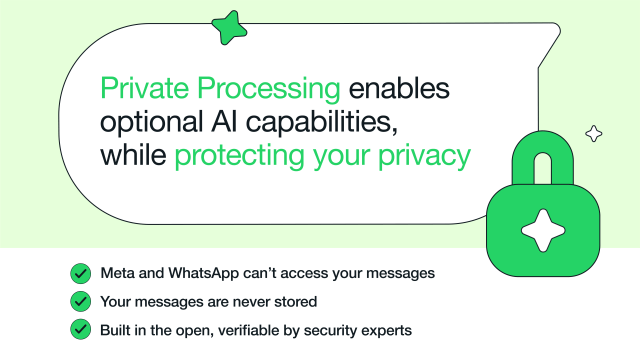 Meta private processing diagram